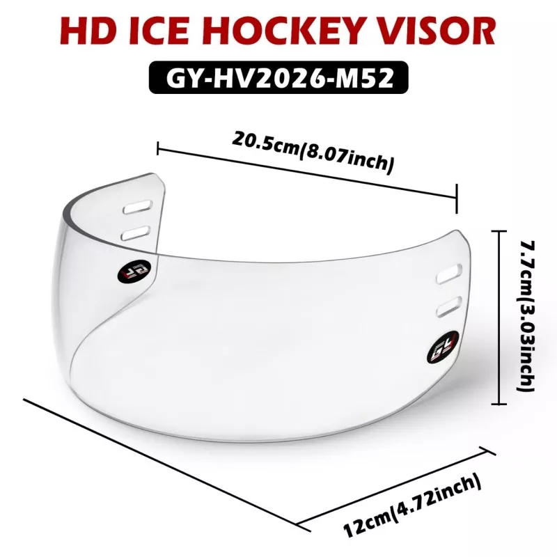 Официальный релиз GYHOCKEY: серия хоккейных козырьков HD 2026 года теперь доступна по всему миру