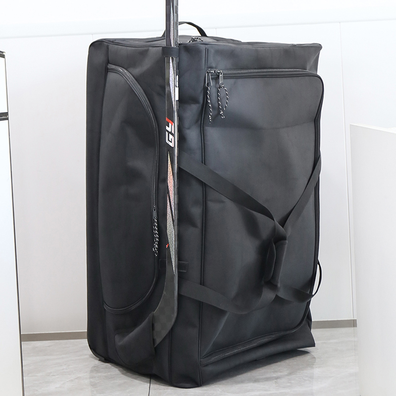 Персонализируемая большая сумка для хоккейного снаряжения на колесах