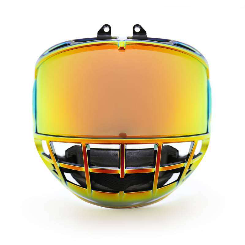 Высококачественная и прочная хромированная хоккейная клетка для детей для детей в Китае с заменой XS